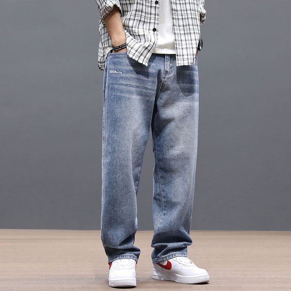 fashion streetwear men jeans loose fit retro blue vintage jeans straight denim pants homme korean hip hop wide leg long trousers
fashion streetwear men jeans loose fit retro blue vintage jeans straight denim pants homme korean hip hop wide leg long trousers