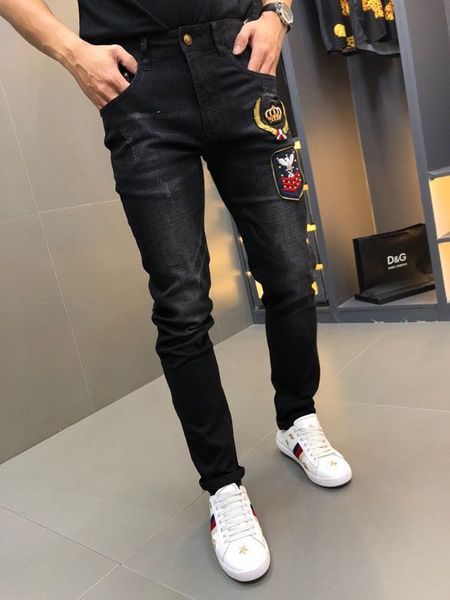xz700400 fashion men's jeans 2020 runway european design party style men's clothing, Blue
xz700400 fashion men's jeans 2020 runway european design party style men's clothing, Blue