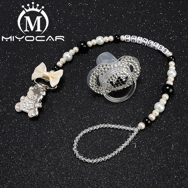 miyocar beautiful bling bear pacifier clip dummy clip holder pacifier holder with bling black white crown sp014
miyocar beautiful bling bear pacifier clip dummy clip holder pacifier holder with bling black white crown sp014