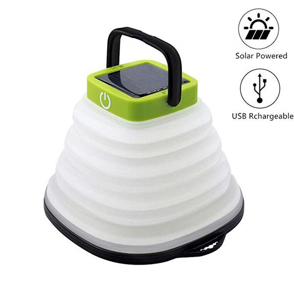 Ip68 Collapsible Camping Light Portable Lantern Tent Lighting With Bowl-shape Design Waterproof Led Rechargeable Led Camp Lamp