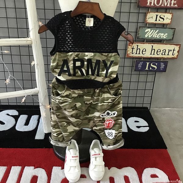 dangdang tree clothing children's vest children's clothing 2020 new camouflage net vest + cross-pants sports suit 2-piece set
dangdang tree clothing children's vest children's clothing 2020 new camouflage net vest + cross-pants sports suit 2-piece set