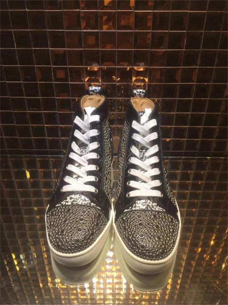 designer shoes spike red bottom sneakers leather shoes rhinestone casual shoes suede luxury men women with box dust bagl02
designer shoes spike red bottom sneakers leather shoes rhinestone casual shoes suede luxury men women with box dust bagl02