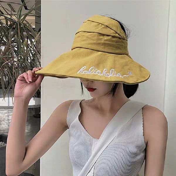summer letter embroidery fisherman sun sun large eaves sunshade empty hat all-match outdoor beach sunshade fisherman hat foldable, Blue;gray
summer letter embroidery fisherman sun sun large eaves sunshade empty hat all-match outdoor beach sunshade fisherman hat foldable, Blue;gray