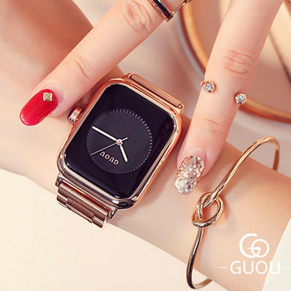 guou relogio feminino 2020 luxury watch women's watches fashion rose gold ladies watch clock women saat, Slivery;brown
guou relogio feminino 2020 luxury watch women's watches fashion rose gold ladies watch clock women saat, Slivery;brown