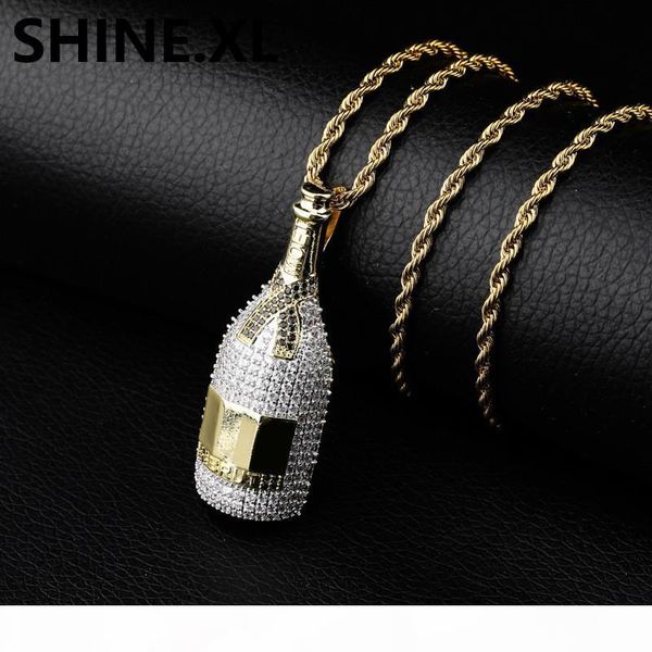 hip hop iced out 3d бутылки вина ожерелье с 4мм теннисной цепи веревочки цепи для мужчин женщин bling подарка ювелирных изделий, Silver
hip hop iced out 3d бутылки вина ожерелье с 4мм теннисной цепи веревочки цепи для мужчин женщин bling подарка ювелирных изделий, Silver