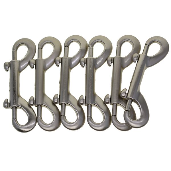 6pcs double ended metal snaps plated trigger hooks clips snap key holder security
6pcs double ended metal snaps plated trigger hooks clips snap key holder security