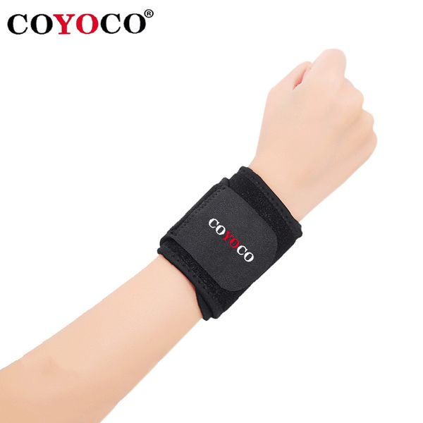 1 шт регулируемая запястье поддержки brace защиты wristband coyoco марка профессиональный спорт wristbands protect guard black, Black;red
1 шт регулируемая запястье поддержки brace защиты wristband coyoco марка профессиональный спорт wristbands protect guard black, Black;red