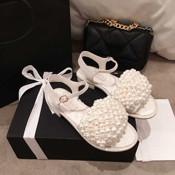 sandals pearl women fashion open-toe buckle leather female 2021 luxury designer dress party high heel woman shoes, Black
sandals pearl women fashion open-toe buckle leather female 2021 luxury designer dress party high heel woman shoes, Black