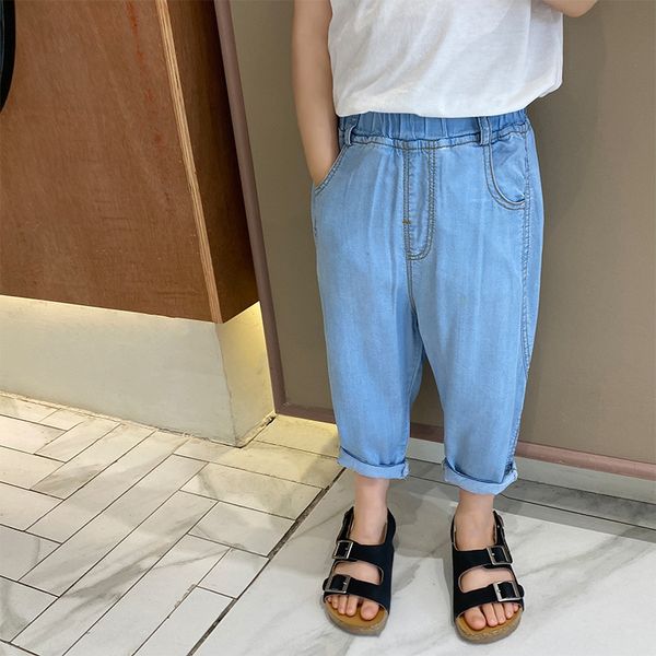 dtqvk summer 2020 new boys' thin baby and jeans trousers and jeans comfortable casual ankle-length pants children's all-match soft, Blue
dtqvk summer 2020 new boys' thin baby and jeans trousers and jeans comfortable casual ankle-length pants children's all-match soft, Blue
