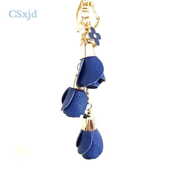 csxjd korean pu leather roses keychain bag pendant car key ring leather female ornaments, Silver
csxjd korean pu leather roses keychain bag pendant car key ring leather female ornaments, Silver