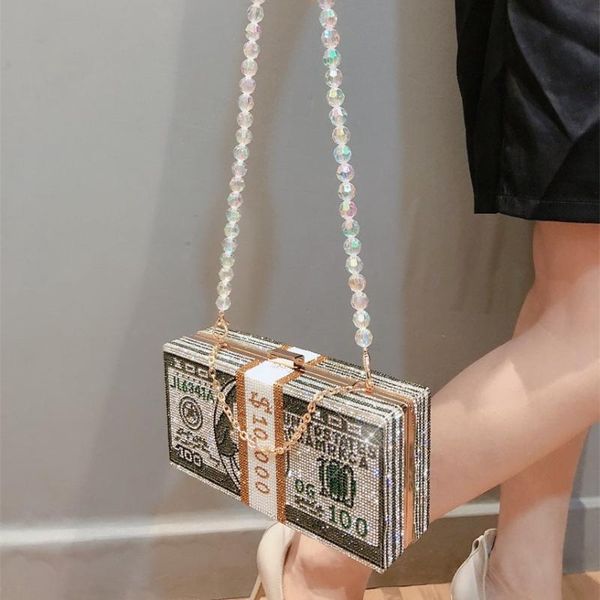 stack of cash crystals women money evening clutch bags diamond wedding dinner purses and handbags luxury women designer bags 
stack of cash crystals women money evening clutch bags diamond wedding dinner purses and handbags luxury women designer bags