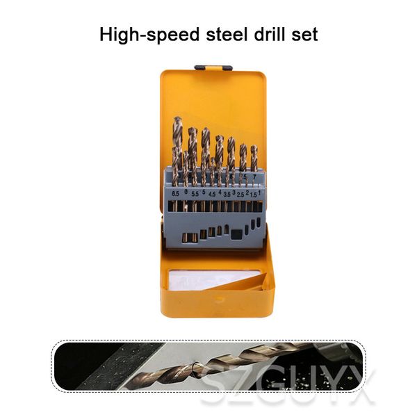 industrial multi-specification drill set tool cobalt twist drill set straight handle hit stainless steel iron
industrial multi-specification drill set tool cobalt twist drill set straight handle hit stainless steel iron