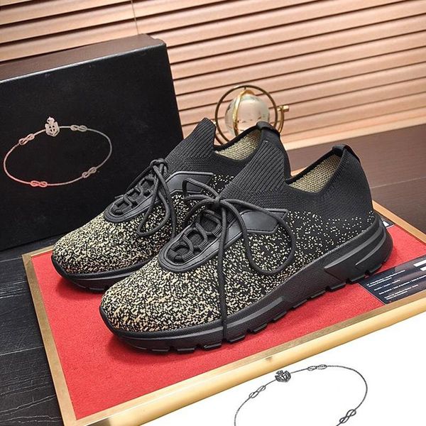 casual mens shoes prax 01 knit fabric sneakers scarpe da uomo men shoes casual rubber sole plus size with origin box chaussures pour hommes, Black
casual mens shoes prax 01 knit fabric sneakers scarpe da uomo men shoes casual rubber sole plus size with origin box chaussures pour hommes, Black