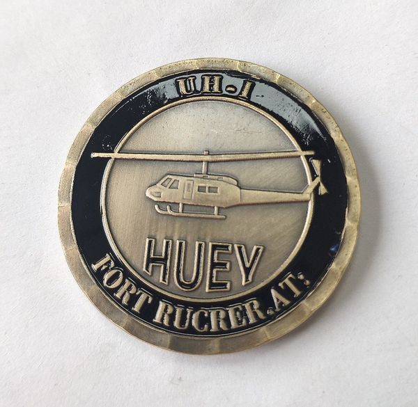huey helicopter uh-1 fort rucker army challenge coin st, usaf round coins, 40*3mm, souvenir arts
huey helicopter uh-1 fort rucker army challenge coin st, usaf round coins, 40*3mm, souvenir arts