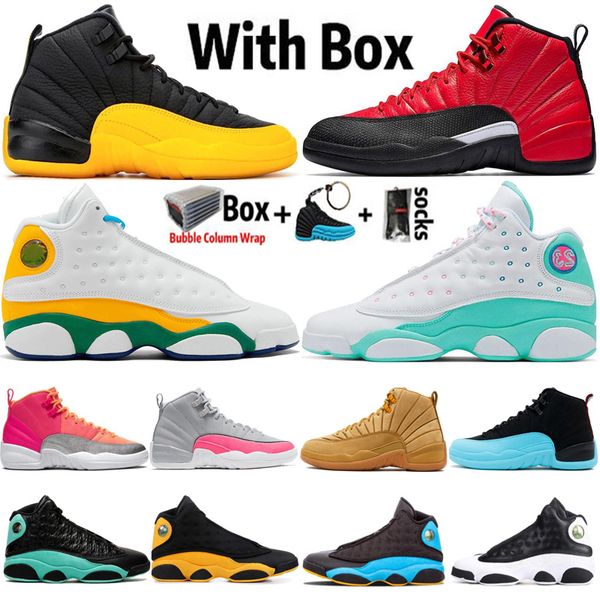 2020 jumpman university gold 12 12s punch mens basketball shoes black cat 13 13s soar green womens designer sports sneakers size 36-47
2020 jumpman university gold 12 12s punch mens basketball shoes black cat 13 13s soar green womens designer sports sneakers size 36-47