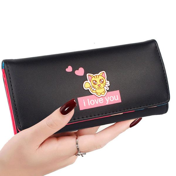 new women wallets pu leather cute cats hasp lady purses wallet cards id holder moneybags women long clutch coin purse burse bags, Red;black
new women wallets pu leather cute cats hasp lady purses wallet cards id holder moneybags women long clutch coin purse burse bags, Red;black