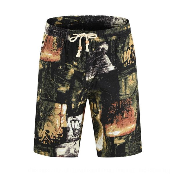 2020 summer new men's casual printed five-point beaded and shorts drawstring beaded beach shorts
2020 summer new men's casual printed five-point beaded and shorts drawstring beaded beach shorts