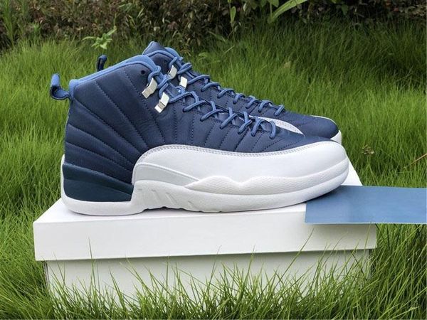 air authentic 12 indigo stone blue basketball shoes retro men legend blue obsidian 12s real carbon fiber sports sneakers with box
air authentic 12 indigo stone blue basketball shoes retro men legend blue obsidian 12s real carbon fiber sports sneakers with box