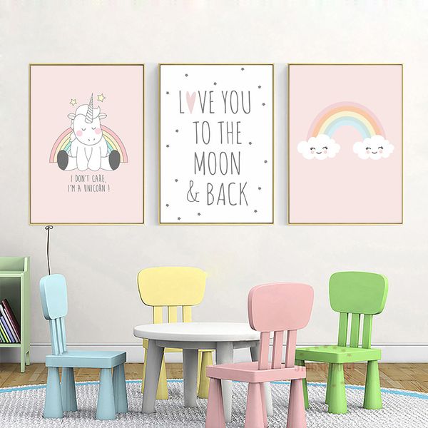 розовый радуга холст картина дети плакат nordic wall art picture unicorn плакат питомник плакаты и печать детская комната украшение
розовый радуга холст картина дети плакат nordic wall art picture unicorn плакат питомник плакаты и печать детская комната украшение