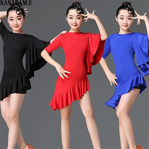 children latin dance dress 2020 news swing dance dress fringed tango salsa ballroom kids dresses for girls costume competition, Black;red
children latin dance dress 2020 news swing dance dress fringed tango salsa ballroom kids dresses for girls costume competition, Black;red