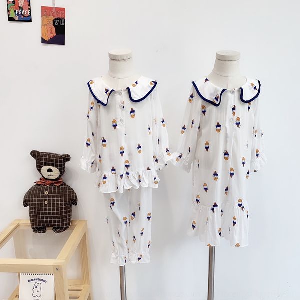 wl1hq korean children's home clothes protein sweet cute girl's sleeping suit korean children's home clothes cotton protein co, Blue;red
wl1hq korean children's home clothes protein sweet cute girl's sleeping suit korean children's home clothes cotton protein co, Blue;red