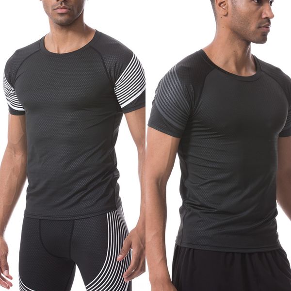 sportswear men's marathon running clothes t-shirt quick-drying t-shirt outdoor running fitness clothes short sleeve, Black
sportswear men's marathon running clothes t-shirt quick-drying t-shirt outdoor running fitness clothes short sleeve, Black