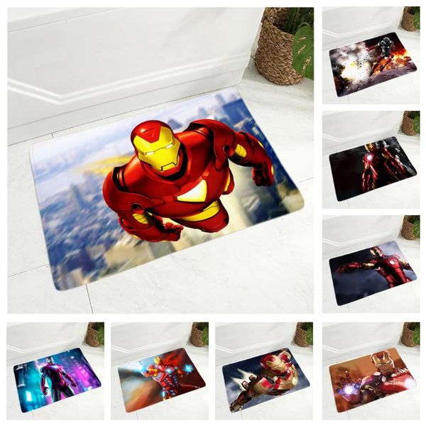 american anime marvel door mat soft flannel rug 40x60cm decor cartoon iron man printed non-slip superhero floor doormat for home
american anime marvel door mat soft flannel rug 40x60cm decor cartoon iron man printed non-slip superhero floor doormat for home