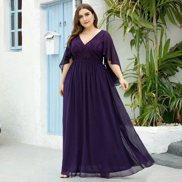 mother of the bride dresses plus size elegant a line v neck cap sleeve lace ruffles long wedding party dress, White;black
mother of the bride dresses plus size elegant a line v neck cap sleeve lace ruffles long wedding party dress, White;black
