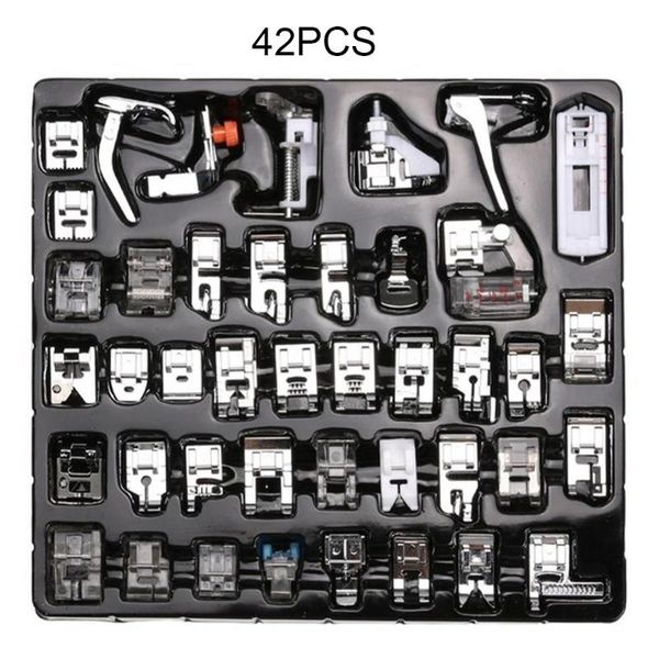 plastic presser foot set sewing machine accessory sewing machine part brother domestic singer knitting supplies durable, Black
plastic presser foot set sewing machine accessory sewing machine part brother domestic singer knitting supplies durable, Black