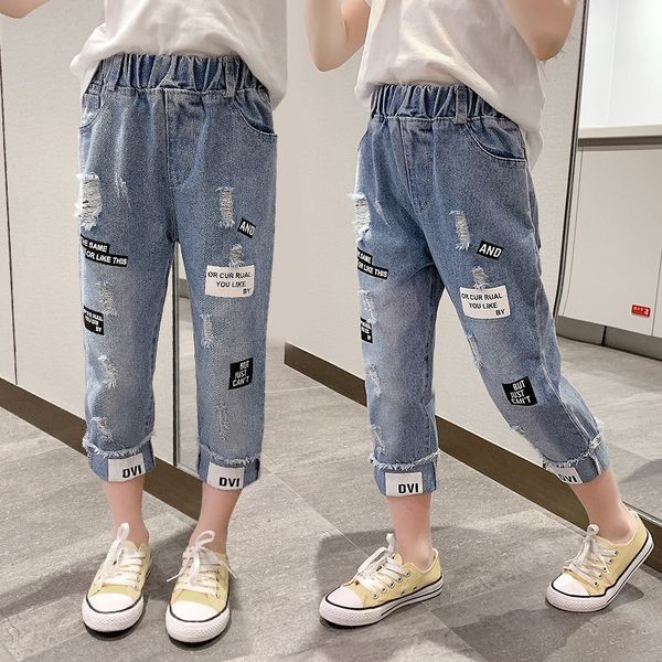 xnoit women's wear summer wear ankle-length pants and jeans thin hole jeans 2020 new medium and large children's fashion casual cr, Blue
xnoit women's wear summer wear ankle-length pants and jeans thin hole jeans 2020 new medium and large children's fashion casual cr, Blue