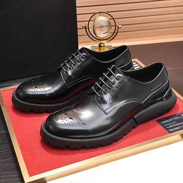 мода классический дерби обувь дышащая мужская обувь стиль vintage кожаные платья осень и зима кроссовки формальное партия офиса свадебная об, Black
мода классический дерби обувь дышащая мужская обувь стиль vintage кожаные платья осень и зима кроссовки формальное партия офиса свадебная об, Black