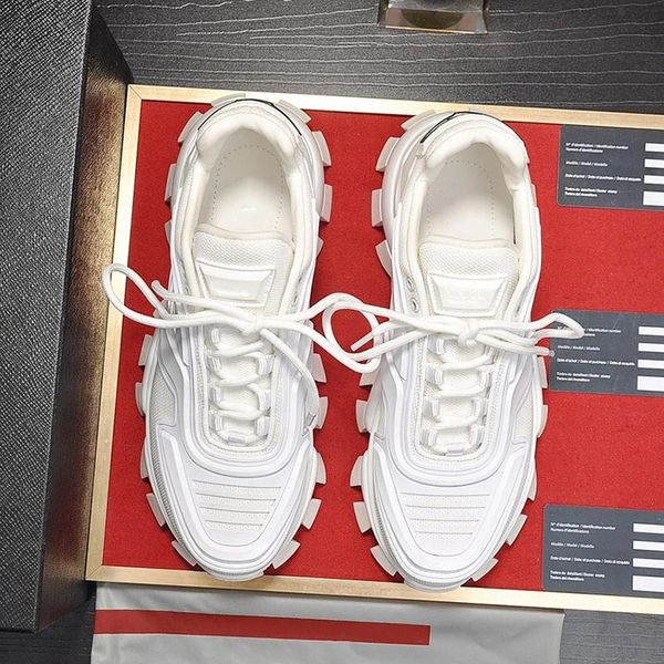 breathable cloudbust thunder knit sneakers mens shoes scarpe sportive da uomo drop ship comfortable luxury shoes lace -up casual men shoes, Black