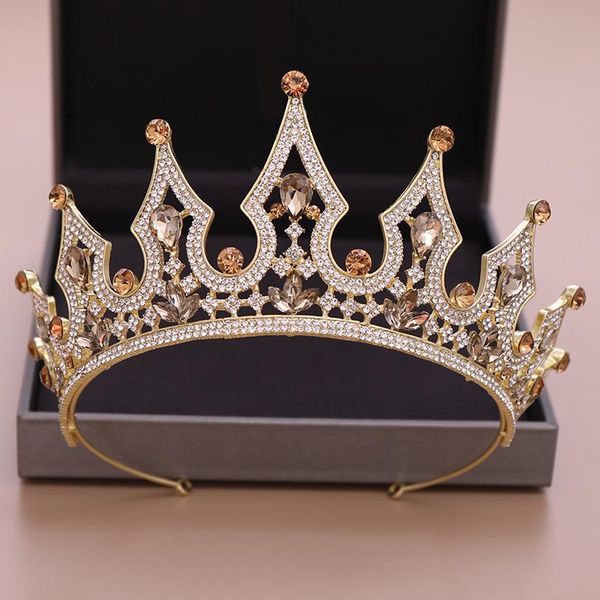 gold/silver color rhinestones crown tiaras bridal bride wedding hair jewelry princess women birthday party headwear t200522, Slivery;golden
gold/silver color rhinestones crown tiaras bridal bride wedding hair jewelry princess women birthday party headwear t200522, Slivery;golden