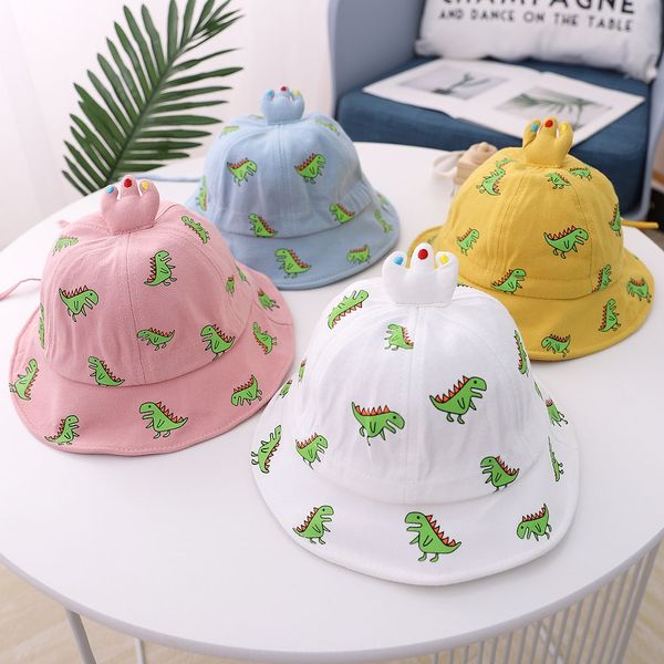 bida children's little dinosaur baby fisherman's new cartoon baby's big brim sun korean bucket hat bucket hat version, Yellow
bida children's little dinosaur baby fisherman's new cartoon baby's big brim sun korean bucket hat bucket hat version, Yellow