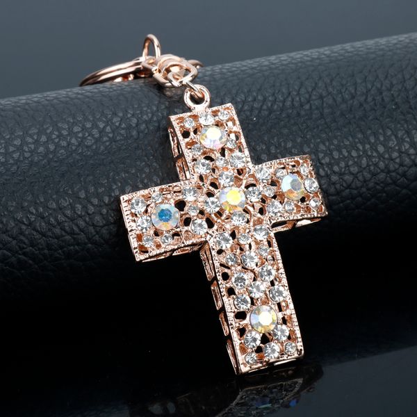 mqchun rhinestone crystal exquisite cross keychain purse charms keyring for car handbag chram key holder-10, Silver
mqchun rhinestone crystal exquisite cross keychain purse charms keyring for car handbag chram key holder-10, Silver