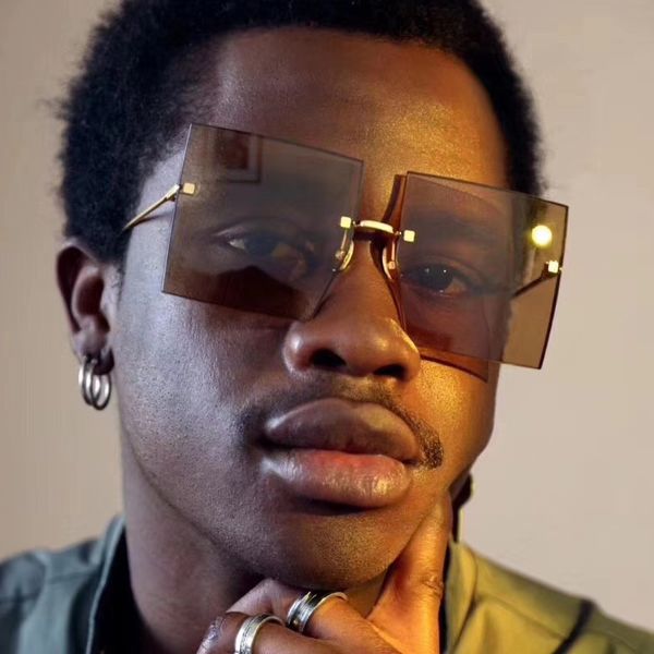 qpeclou 2020 rimless oversized square sunglasses women fashion vintage metal sun glasses men frameless brown, White;black
qpeclou 2020 rimless oversized square sunglasses women fashion vintage metal sun glasses men frameless brown, White;black
