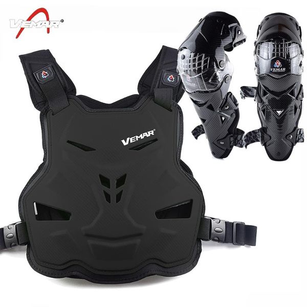 vemar motorcycle body armor motocross moto armor vest back chest protector+knee pads off-road bike protective gear anti-drop
vemar motorcycle body armor motocross moto armor vest back chest protector+knee pads off-road bike protective gear anti-drop