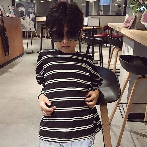 4srx6 wear boys' striped long-sleeved t- 2020 children's t-shirt children's clothing new autumn round neck base shirt for chi, Blue
4srx6 wear boys' striped long-sleeved t- 2020 children's t-shirt children's clothing new autumn round neck base shirt for chi, Blue