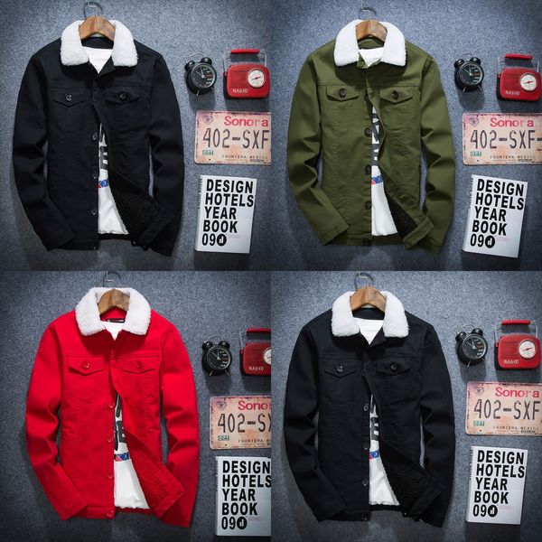 shenle handsome men's korean style casual youth fast-handed red man's jacket same fur collar and velvet jacket, Black;brown
shenle handsome men's korean style casual youth fast-handed red man's jacket same fur collar and velvet jacket, Black;brown