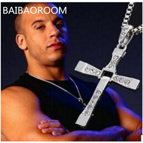 24ps the fast and furious crystal cross men necklaces & pendants silver color maxi steampunk collares vintage statement necklace cx200721
24ps the fast and furious crystal cross men necklaces & pendants silver color maxi steampunk collares vintage statement necklace cx200721