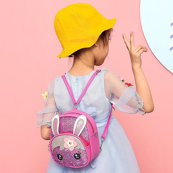 childrenblinking sequin backpack fashion wild cute rabbit ear bagpack pu leather shoulder bag for teenage bolso mochila feminina
childrenblinking sequin backpack fashion wild cute rabbit ear bagpack pu leather shoulder bag for teenage bolso mochila feminina