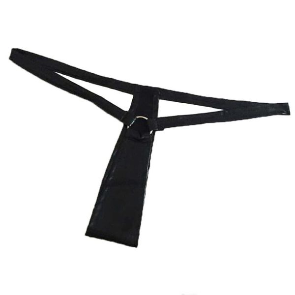 women g-string faux leather panties t thong underwear g string with ring panties, Black;pink
women g-string faux leather panties t thong underwear g string with ring panties, Black;pink