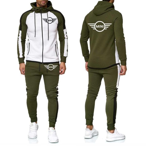 mens jacket sweatshirt mini car logo printed color matching fashion casual men's jackets long sleeve pants 2pcs suit
mens jacket sweatshirt mini car logo printed color matching fashion casual men's jackets long sleeve pants 2pcs suit