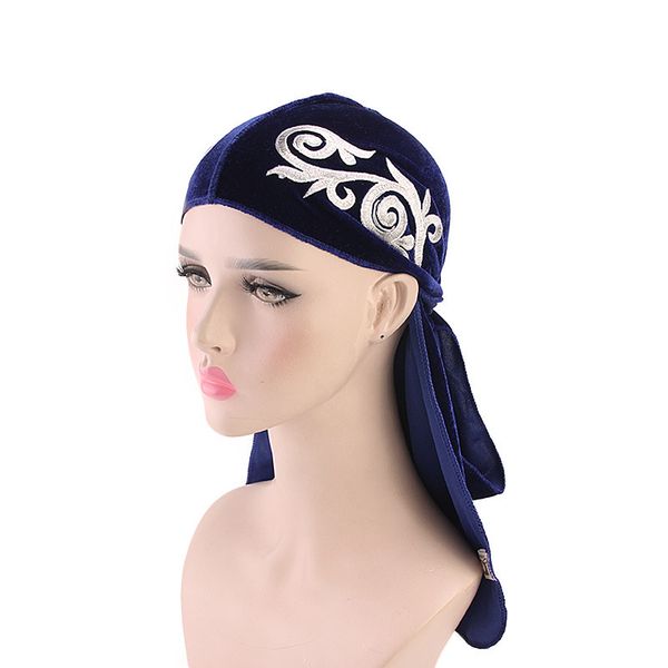 turbans for women wraps muslim head wrap cap fashion african head scarves cotton print, Blue;gray
turbans for women wraps muslim head wrap cap fashion african head scarves cotton print, Blue;gray