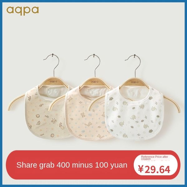 aqpa three pack cotton newborn towel bib baby saliva towel rice pocket waterproof baby bib four seasons
aqpa three pack cotton newborn towel bib baby saliva towel rice pocket waterproof baby bib four seasons