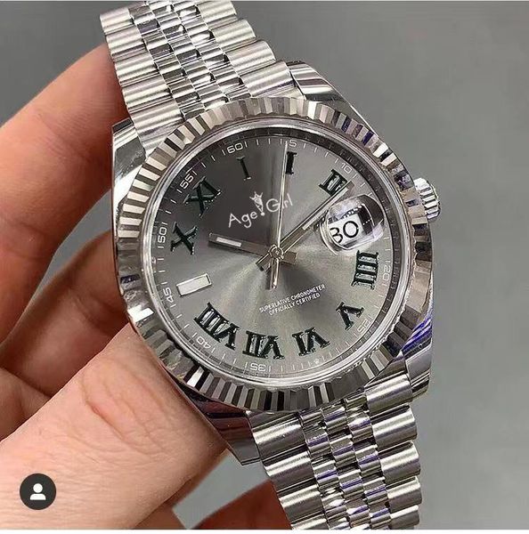 famous new men automatic mechanical luminous datejust stainless steel sapphire silver yellow gold green rome watches 41mm, Slivery;brown
famous new men automatic mechanical luminous datejust stainless steel sapphire silver yellow gold green rome watches 41mm, Slivery;brown