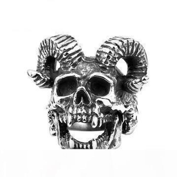 sheep head designer rings punk style mens rings demon alternative rings fashion personality skeleton jewelry ing, Golden;silver
sheep head designer rings punk style mens rings demon alternative rings fashion personality skeleton jewelry ing, Golden;silver