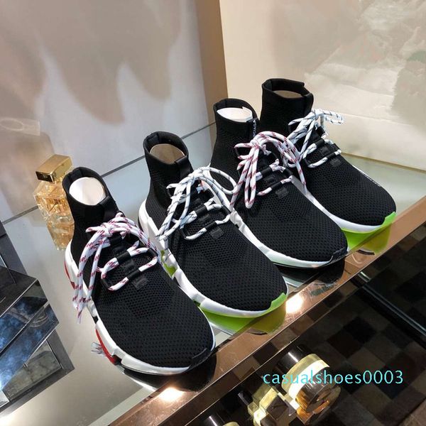 2019 дизайнерские speed trainer мужчины женщины высокий носок обувь черный насыщенный роскошные моды сапоги кроссовки runner walking sneak, Black
2019 дизайнерские speed trainer мужчины женщины высокий носок обувь черный насыщенный роскошные моды сапоги кроссовки runner walking sneak, Black