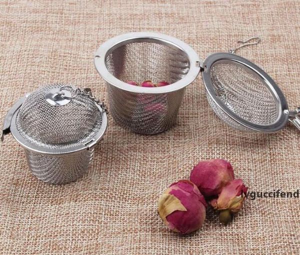 100pcs/lot stainless steel mesh ball reusable strainer spice locking tea filter infuser kitchen tool
100pcs/lot stainless steel mesh ball reusable strainer spice locking tea filter infuser kitchen tool