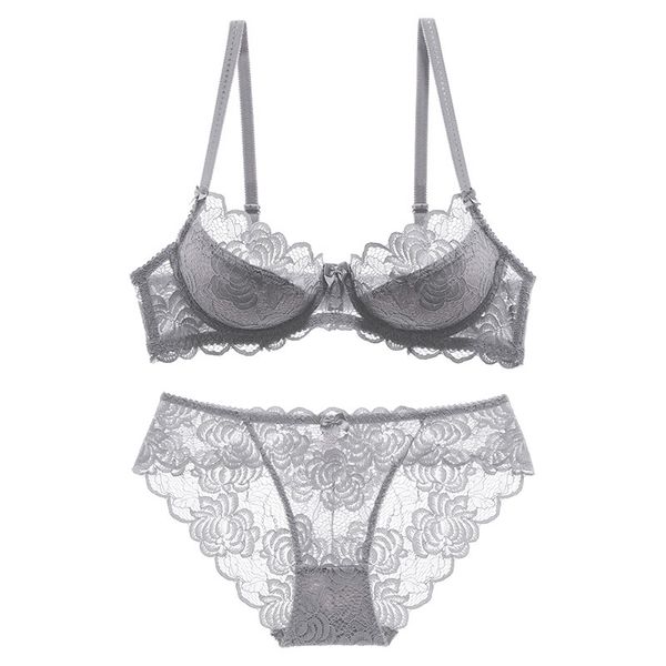 bras sets summer thin lace ladies underwear transparent lingerie comfortable breathable gathered large size bra set, Red;black
bras sets summer thin lace ladies underwear transparent lingerie comfortable breathable gathered large size bra set, Red;black